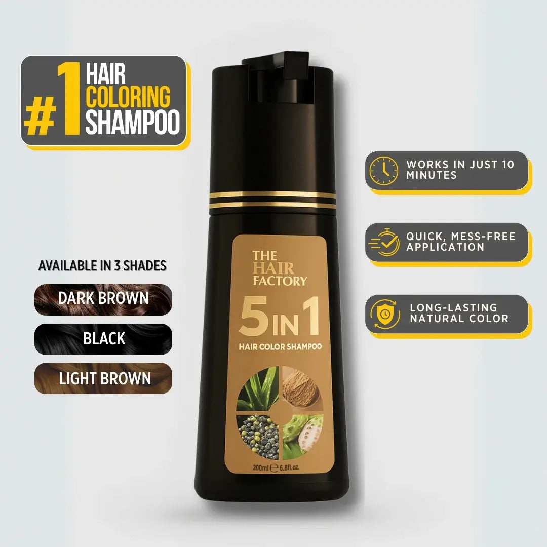 5 IN 1 HAIR COLOR SHAMPOO