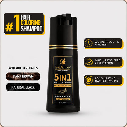 5 IN 1 HAIR COLOR SHAMPOO